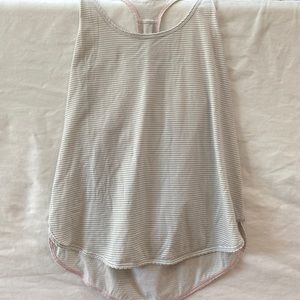 Women’s white tank top, Lululemon, size 6